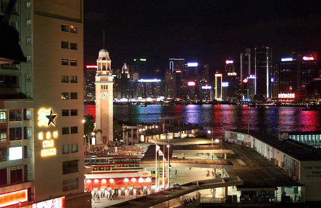 Victoria Harbour Night View